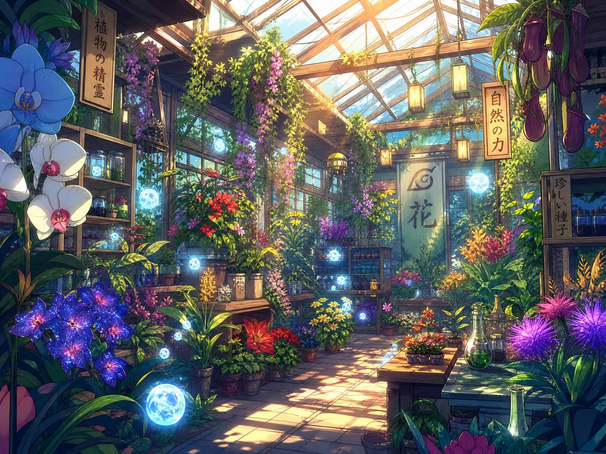 芒果视频视频-梦幻温室花园全景视频导览